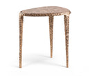 Gild - Aluminum Base And Genuine Marble Top Table