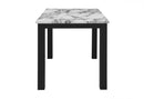 D8032 - 5 Piece Dining Room Set (Dining Table And Dining Chair) - Black / White