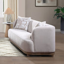 Duncan - Loveseat With 2 Pillows - Beige