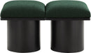 Pavilion - 2 Piece Modular Bench With Black Base