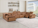 1224 - 8-Piece U-Shaped Sectional Sofa In With 2 Power Recliners & Power Headrests