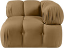 Orin - Velvet Performance Fabric Upholstered Modular Corner Chair