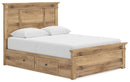 Makidern - Panel Storage Bed