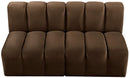 Arc - Velvet 2 Seats Modular Sofa