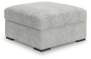 Cuddle Plush - Oversized Accent Ottoman - Arctic