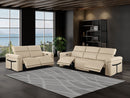 1126 - 5-Piece Modular Power Reclining Sofa And Loveseat Set In With 4 Power Recliners & Power Headrests