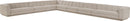 Modari - Sectional - Beige