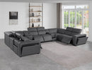 1224 - 10-Piece U-Shaped Sectional Sofa In With 4 Power Recliners & Power Headrests