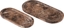 Vanta - Genuine Marble Tray (Set of 2)