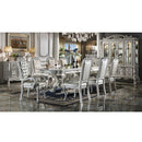 Dresden - Synthetic Leather Arm Chair (Set of 2) - Bone White