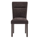 D8212 - 9 Piece Dining Room Set (Dining Table With 8 Dining Chairs) - Dark Brown