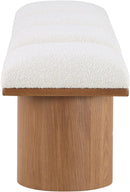 Pavilion - 4 Piece Modular Bench With Brown Base