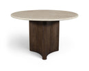 Pietra - Travertine And Mango Wood Dining Table
