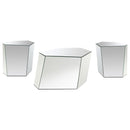 Capella - Mirrored Coffee Table Set