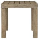 Silo Point - Square End Table - Brown