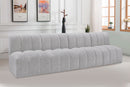 Arc - Boucle Fabric 4 Seats Modular Sofa