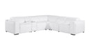1224 - 6-Piece L-Shaped Sectional Sofa In With 3 Power Recliners & Power Headrests