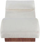 Marcella - Chaise Lounge - Walnut Base