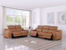 1116 - 5-Piece Modular Power Reclining Sofa And Loveseat Set In With 4 Power Recliners & Power Headrests
