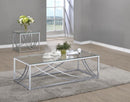 Lille - Glass Top Coffee And End Table Set