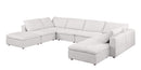 1100 - Top-Grain Italian Leather 8-Piece Sectional With Chaise