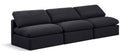 Indulge - Linen 3 Seat Modular Armless Sofa