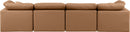 Indulge - Faux Leather 4 Seat Modular Sofa