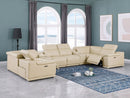 9762 - 8-Piece U Shaped Sectional Sofa With 2 Power Recliners