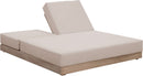 Solace - Olefin Performance Fabric Outdoor Patio Double Lounge Chair
