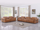 1126 - 8-Piece Modular Power Reclining Sofa & Loveseat Set In With 5 Power Recliners & Power Headrests