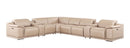 2679 - 8-Piece L-Shaped Power Reclining Sectional In Genuine Leather (4 Recliners)