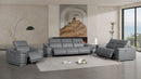 2679 - Power Reclining Sofa, Loveseat & Chair Set In Genuine Leather (6 Recliners)