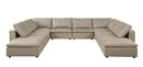 1100 - 10-Piece U-Shaped Sectional With Chaise In Top-Grain Italian Leather