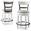 Valebeck - Full Back Swivel Stool