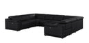 2679 - 8-Piece U-Shaped Power Reclining Sectional In Genuine Leather (4 Recliners)
