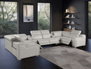 1116 - 8-Piece U-Shaped Sectional Sofa In With 4 Power Recliners & Power Headrest