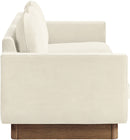 Diviento - Velvet Performance Fabric Upholstered Sofa
