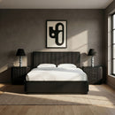 Astrid - Solid Wood And Oak Veneer Bed (3 Boxes)