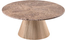 Cindra - Genuine Marble Top And Iron Base Table