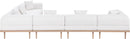 Laguna - 6 Piece 142" Outdoor Patio Modular Sectional