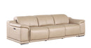 2679 - Genuine Leather Sofa With Dual Power Recliners