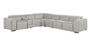 1224 - 7-Piece L-Shaped Sectional Sofa In With 4 Power Recliners & Power Headrests