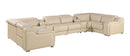 1116 - 10-Piece U-Shaped Sectional Sofa In With 4 Power Recliners & Power Headrests