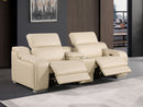 1116 - 3-Piece Modular Power Reclining Console Loveseat In With 2 Power Recliners & Power Headrests