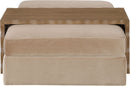 Woodra - Velvet Coffee Table/Ottoman