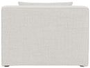 Cube - Linen Armless Chair