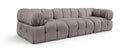 Orin - Velvet Performance Fabric Upholstered 3 Piece Modular Sofa