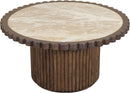 Elvira - Marble And Mango Wood Table