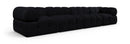 Orin - Fabric Velvet 4 Piece Modular Sofa