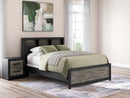 Broachmyn - Lighted Bookcase Panel Bed